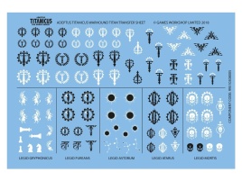 Legions Imperialis: Warhound Scout Titans with Turbo Laser Destructors and Vulcan Mega-Bolters
