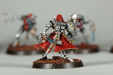 Warhammer 40k Adeptus Mechanicus Sicarian Ruststalkers x5 (99120116018) (Painted)