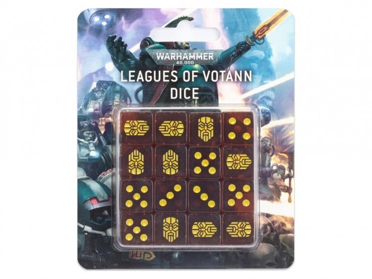 Leagues of Votann Dice Set (предзаказ 2022, Warhammer 40k)