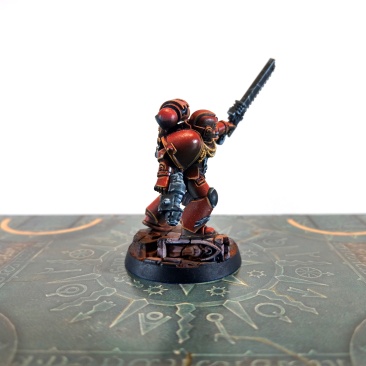 Warhammer 40K Space Marines Heroes Sergeant Sevastus (Pro-Painted)