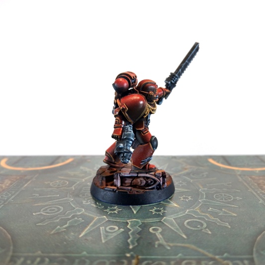 Warhammer 40K Space Marines Heroes Sergeant Sevastus (Pro-Painted)