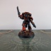 Warhammer 40K Space Marines Heroes Sergeant Sevastus (Pro-Painted)