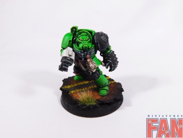 Warhammer 40k Dark Angels/Salamanders Deathwing Terminator Squad x5(Pro-Painted)