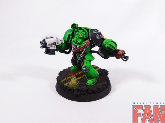 Warhammer 40k Dark Angels/Salamanders Deathwing Terminator Squad x5(Pro-Painted)