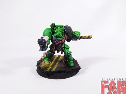 Warhammer 40k Dark Angels/Salamanders Deathwing Terminator Squad x5(Pro-Painted)