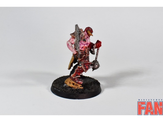 Slaughterpriest with Hackblade and Wrath-hammer (Pro-Painted, Warhammer Age of Sigmar)