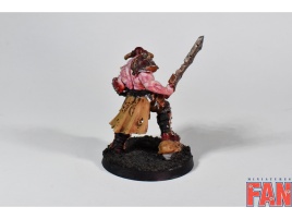 Slaughterpriest with Hackblade and Wrath-hammer (Pro-Painted, Warhammer Age of Sigmar)
