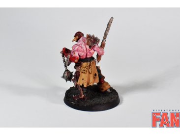 Slaughterpriest with Hackblade and Wrath-hammer (Pro-Painted, Warhammer Age of Sigmar)