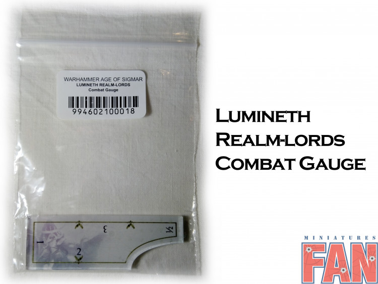Warhammer Age of Sigmar Lumineth Realm-Lords Combat Gauge (Limited, OOP, New Unopened)