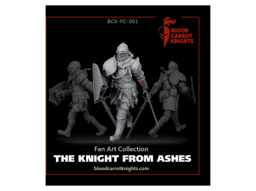 Рыцарь Пепла | Коллекционная миниатюра 75 мм