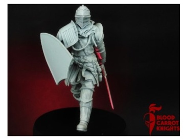 Рыцарь Пепла | Коллекционная миниатюра 75 мм