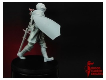 Рыцарь Пепла | Коллекционная миниатюра 75 мм