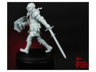 Рыцарь Пепла | Коллекционная миниатюра 75 мм