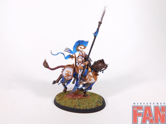 Warhammer Age of Sigmar Lumineth Realm-Lords Vanari Dawnriders x5 (Pro-Painted)