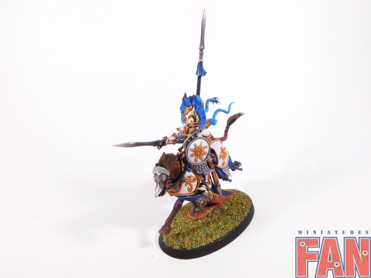 Warhammer Age of Sigmar Lumineth Realm-Lords Vanari Dawnriders x5 (Pro-Painted)