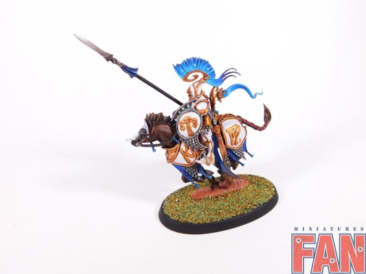 Warhammer Age of Sigmar Lumineth Realm-Lords Vanari Dawnriders x5 (Pro-Painted)