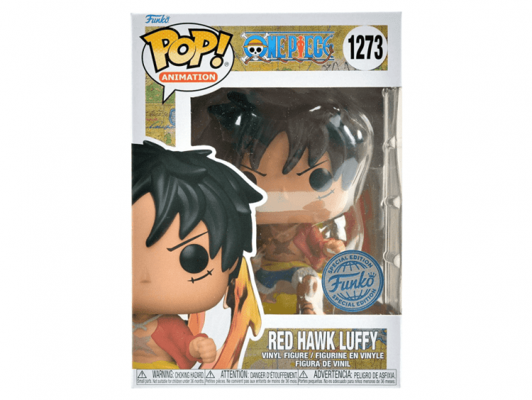 Фигурка Funko POP! Большой Куш: Луффи "Красный Ястреб"