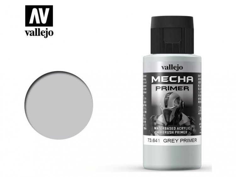 Грунтовка Vallejo Mecha Color: Grey 73.641 (60 мл)