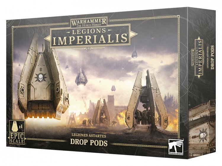 Legions Imperialis: Legiones Astartes Drop Pods