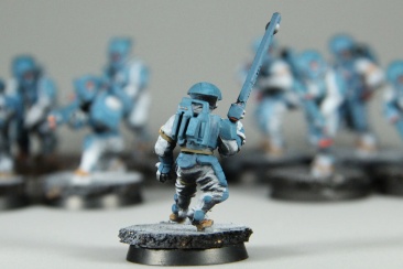 Warhammer 40k Tau Empire Fire Warriors x13 (99120113057) (Painted)