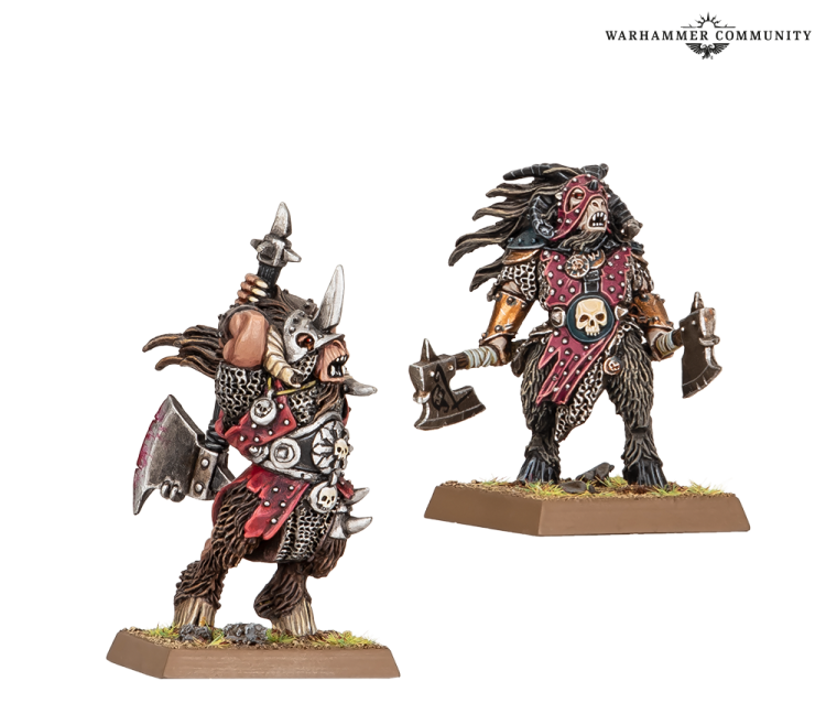 Beastmen Chieftains (Made to Order, GW Direct)