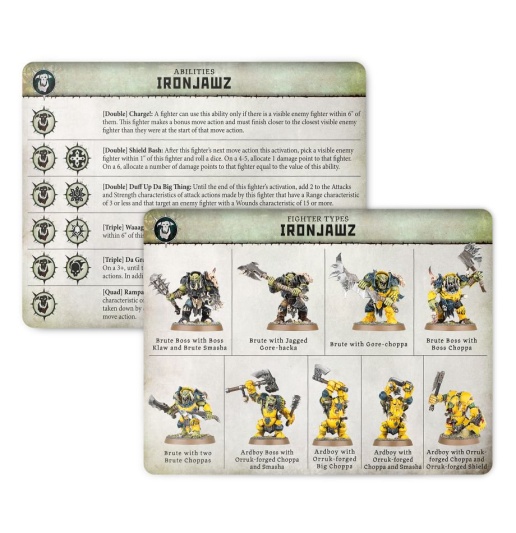 Datacards Warcry: Ironjawz