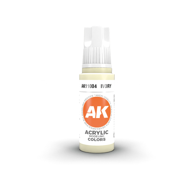 Краска AK Interactive Standard: Ivory AK11004 (17 мл)