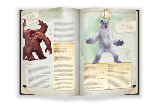 Настольная игра Dungeons &amp; Dragons:  Энциклопедия чудовищ