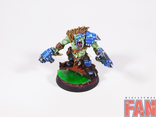 Warhammer 40k Orks Beast Snagga Boyz x5 (Pro-Painted)