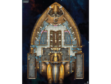 Starfinder. Настольная ролевая игра. Игровое поле &quot;Звездолёты-призраки&quot;