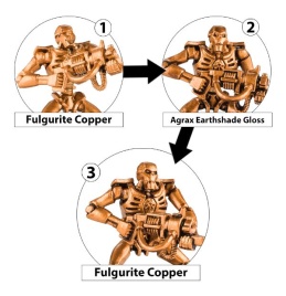Fulgurite Copper