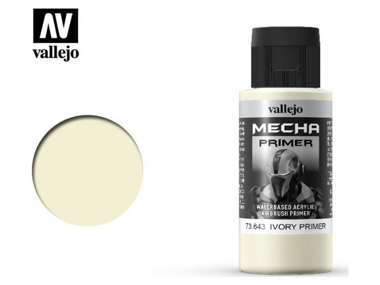 Грунтовка Vallejo Mecha Color: Ivory 73.643 (60 мл)