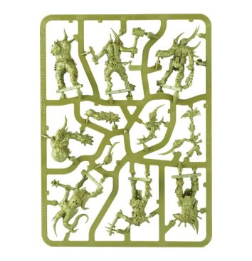 Easy to Build: Death Guard Poxwalkers