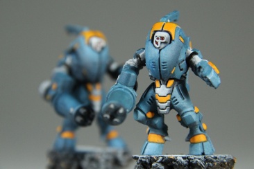 Warhammer 40k Tau Empire XV25 Stealth Armour x2 (99120113008) (Painted)