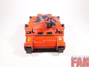 Warhammer 40k Blood Angels MkIIc Rhino x1 (Pro-Painted)