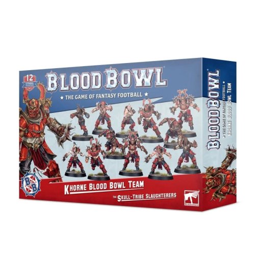 Blood Bowl: Khorne Team - The Skull-tribe Slaughterers