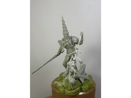 Кающийся | Коллекционная миниатюра 75 мм