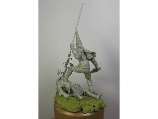 Кающийся | Коллекционная миниатюра 75 мм