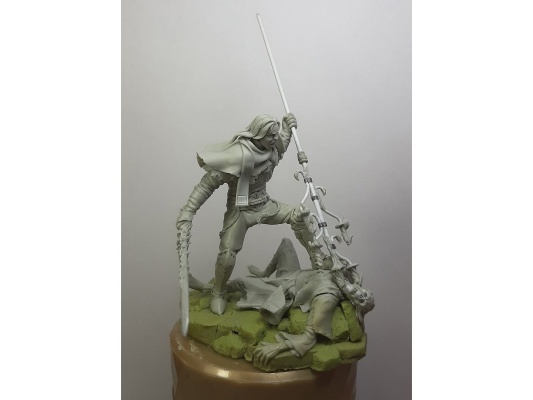 Кающийся | Коллекционная миниатюра 75 мм