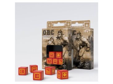 Набор кубиков Orc Red &amp; yellow 5D6 Dice (5)
