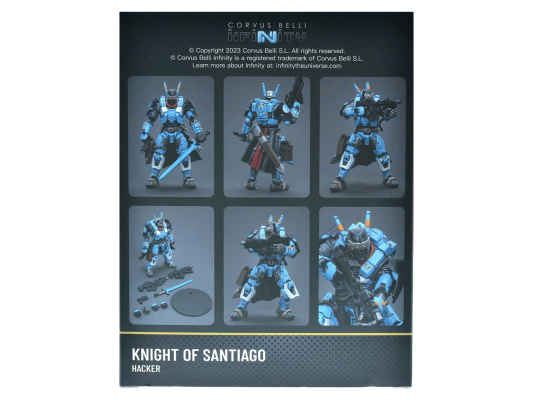 Фигурка JoyToy. Infinity: Knight Of Santiago Hacker