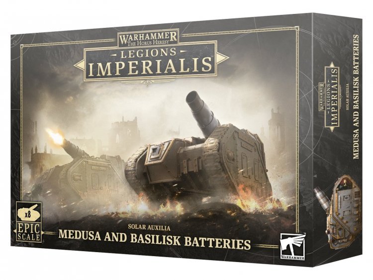 Legions Imperialis: Medusa and Basilisk Batteries
