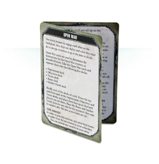Warhammer 40000: Open War Cards 8ed.