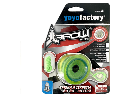 Настольная игра Йо-йо YoYoFactory Arrow Зеленый