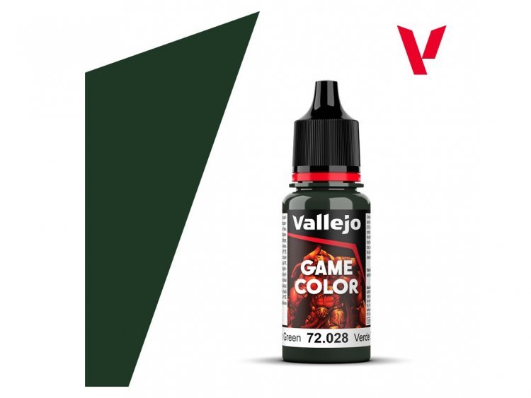 Краска Vallejo Game Color: Dark Green 72.028