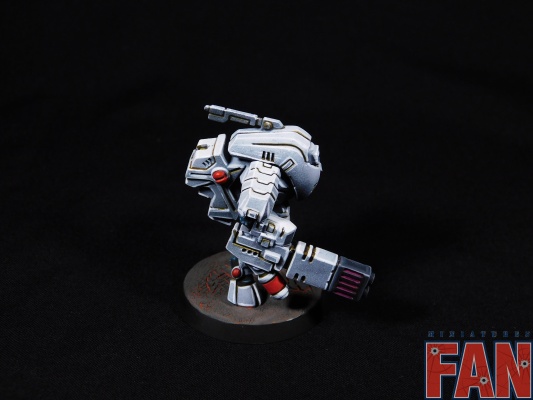 Warhammer 40k Tau Empire XV25 Stealth Armour x3 (Pro-painted)
