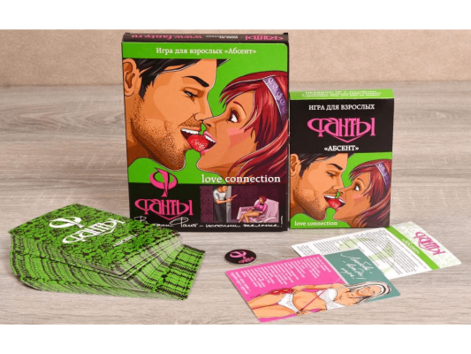 Настольная игра Фанты. Игра для взрослых: Абсент