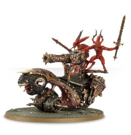 Rendmaster, Herald of Khorne on Blood Throne (предзаказ 2025, GW Direct)