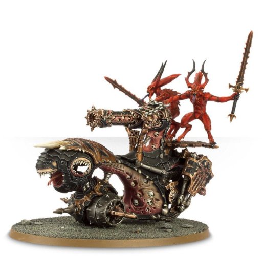 Rendmaster, Herald of Khorne on Blood Throne (предзаказ 2025, GW Direct)