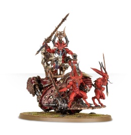 Rendmaster, Herald of Khorne on Blood Throne (предзаказ 2025, GW Direct)